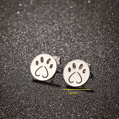 Pendientes Pawsome Estilo Art Déco - 86 - Dulces Mascotas BCN