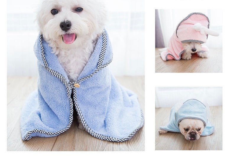 Pet bathrobe - Dulces Mascotas BCN