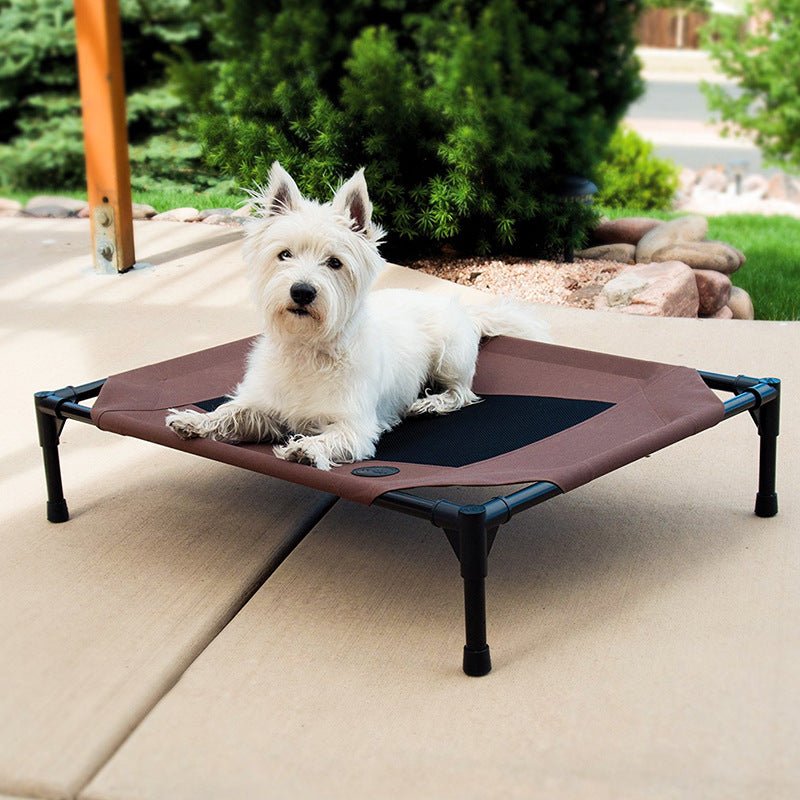 Pet bed dog moisture - proof removable washable stack dog bed Oxford cloth camp bed - Dulces Mascotas BCN