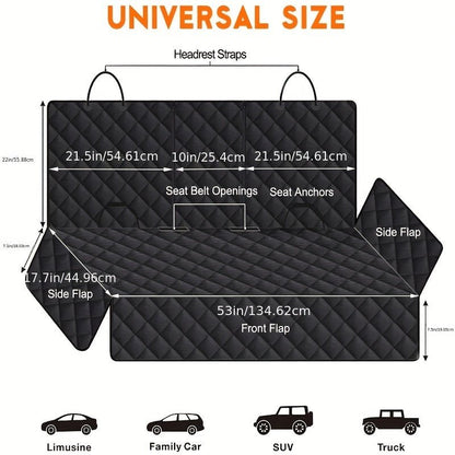 Protector Impermeable Asiento Coche para Perros | Antiaraañazos - Dulces Mascotas BCN