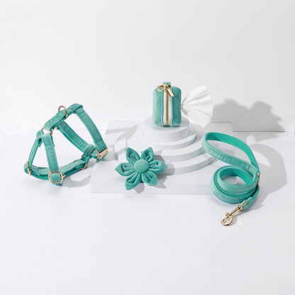 STEP IN FLORAL BUNDLE - Green (4 pieces) - Dulces Mascotas BCN