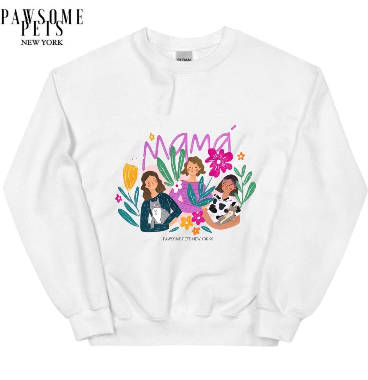 SWEATSHIRT - CAT MAMA - Dulces Mascotas BCN