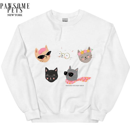SWEATSHIRT - CATS PARTY - Dulces Mascotas BCN