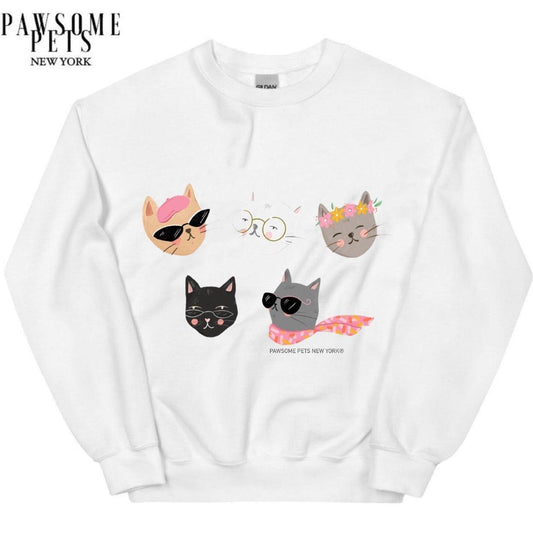 SWEATSHIRT - CATS PARTY - Dulces Mascotas BCN