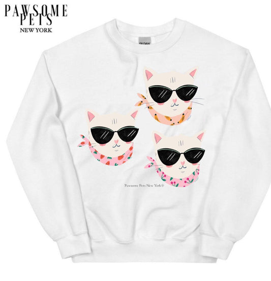 SWEATSHIRT - COOL CATS - Dulces Mascotas BCN