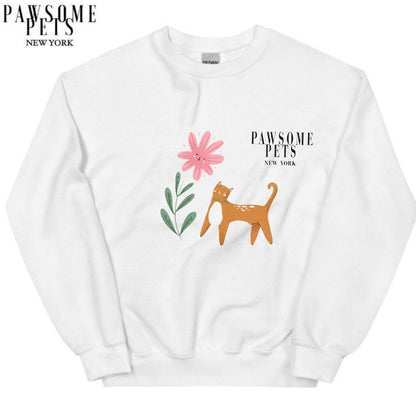 SWEATSHIRT - ORANGE CAT - Dulces Mascotas BCN