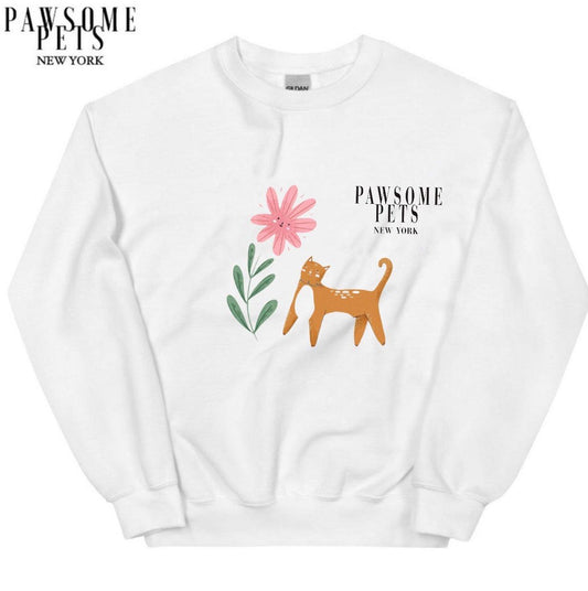 SWEATSHIRT - ORANGE CAT - Dulces Mascotas BCN