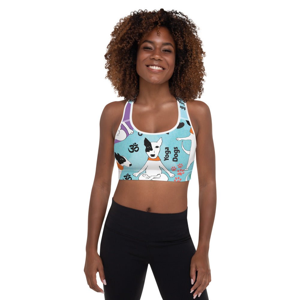 Top Deportivo Yoga Dog | Sujetador Acolchado Dog Lover - Dulces Mascotas BCN