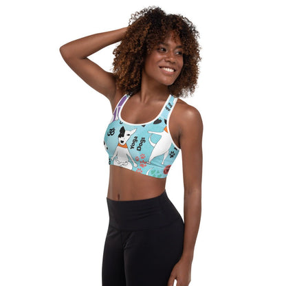 Top Deportivo Yoga Dog | Sujetador Acolchado Dog Lover - Dulces Mascotas BCN