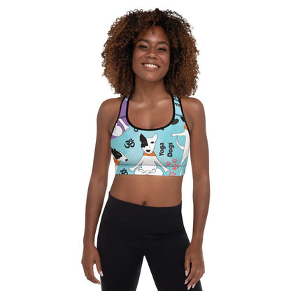 Top Deportivo Yoga Dog | Sujetador Acolchado Dog Lover - Dulces Mascotas BCN