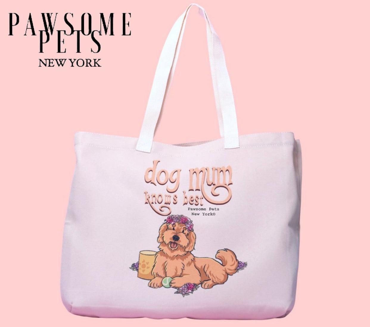 TOTE BAG - DOG MOM - Dulces Mascotas BCN