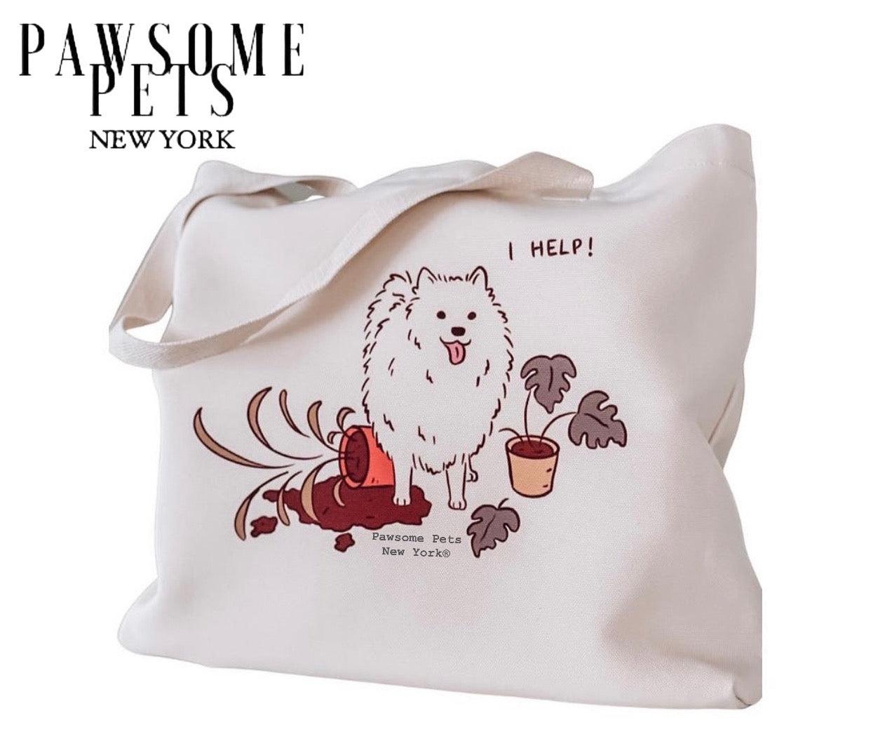 TOTE BAG - I HELP - Dulces Mascotas BCN