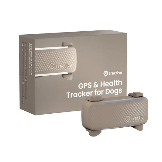 Tractive GPS DOG 6 Localizador GPS Inteligente para Perros - Marrón - Dulces Mascotas BCN