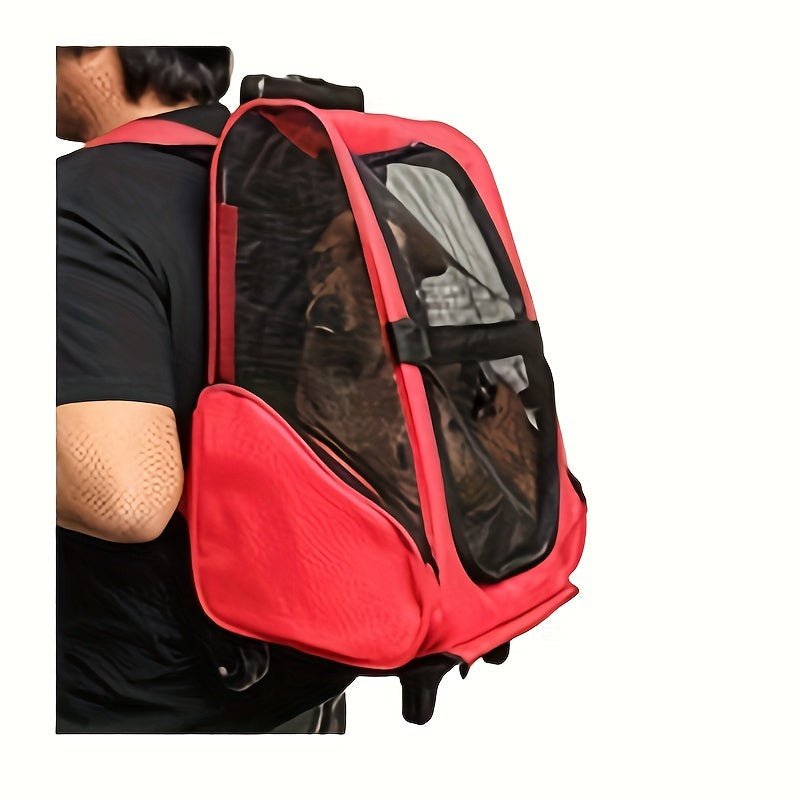 Transportin Plegable con Ruedas para Mascotas | Multiusos Viaje - Dulces Mascotas BCN